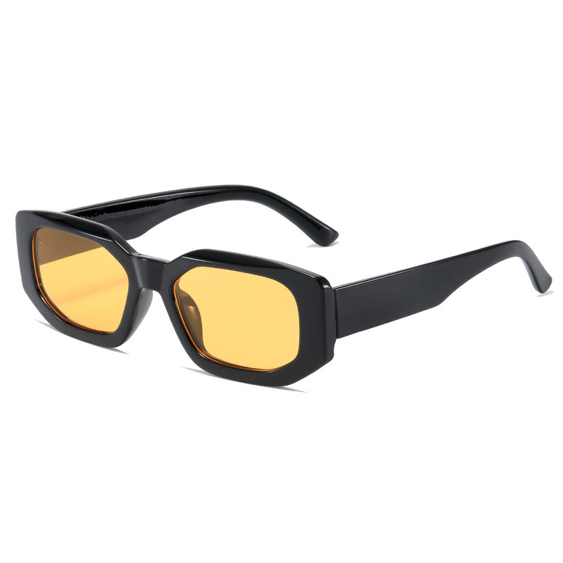 Ladies' fashionable square sunglasses with distinctive Stornfield frame