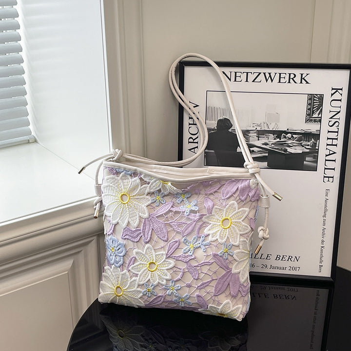 Artfully Embroidered Handbag Stornfield