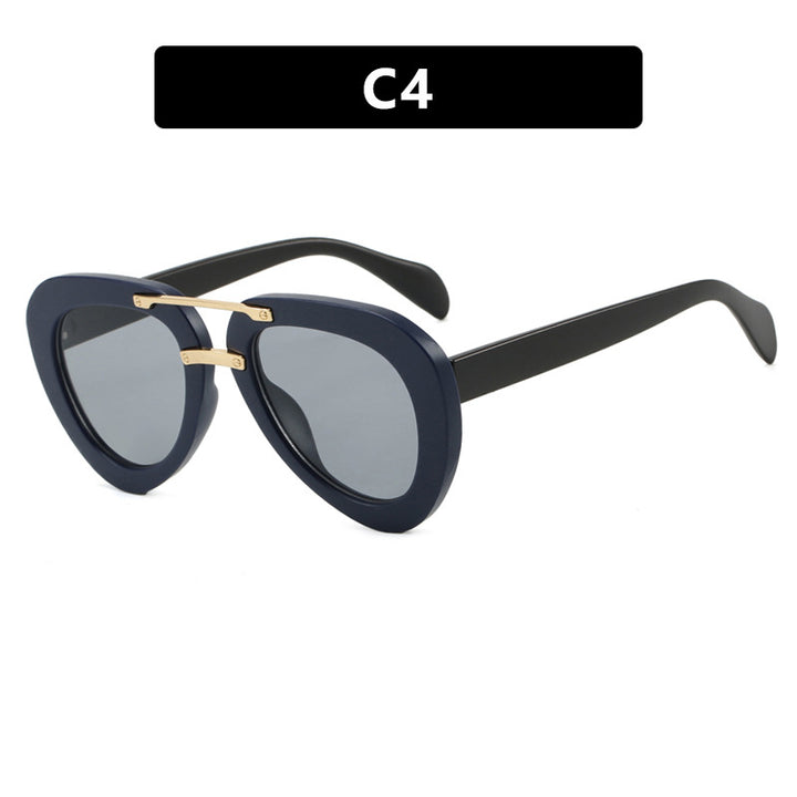 Womens extravagant sunglasses in modern heart design Stornfield
