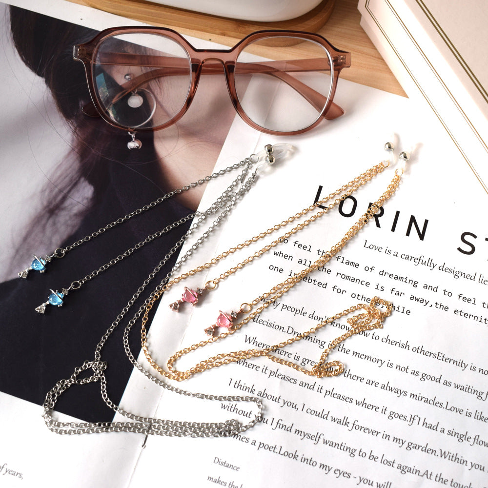 Elegant Dual-Tone Eyewear Chain Stornfield