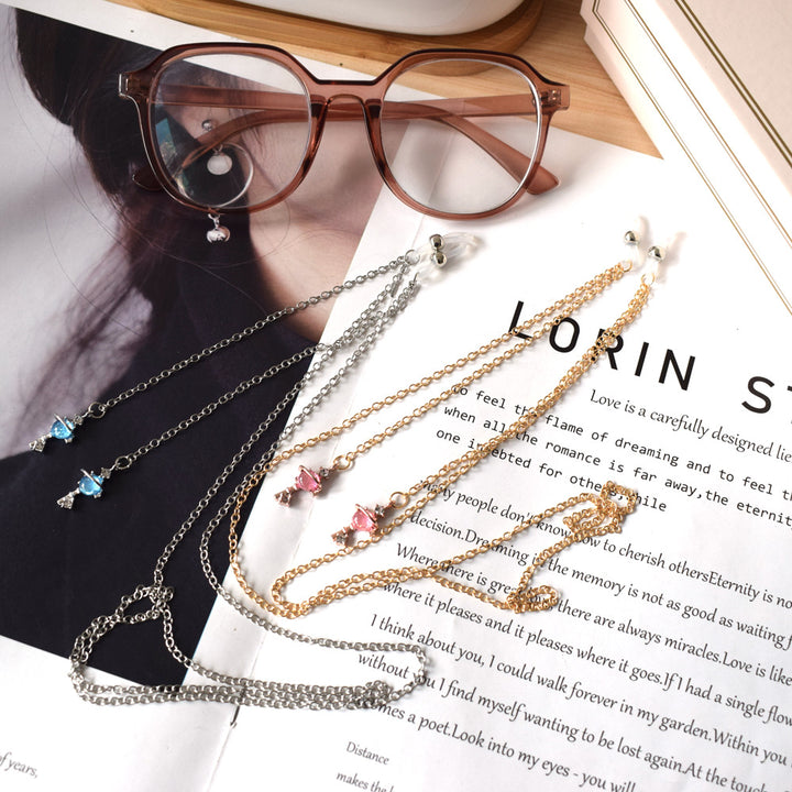 Elegant Dual-Tone Eyewear Chain Stornfield