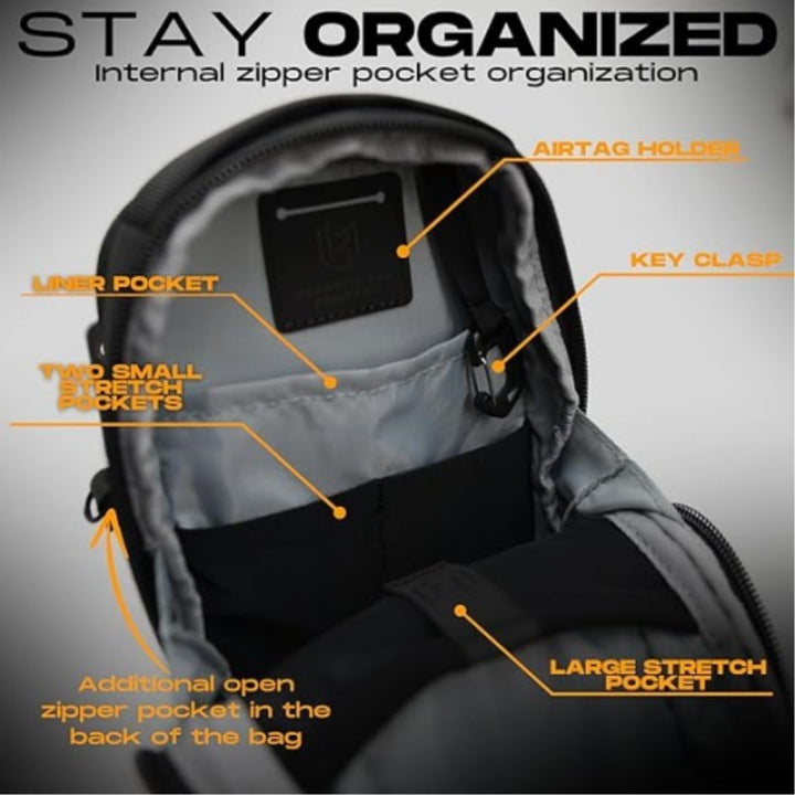 Multifunctional shoulder bag with adjustable shoulder strap Stornfield