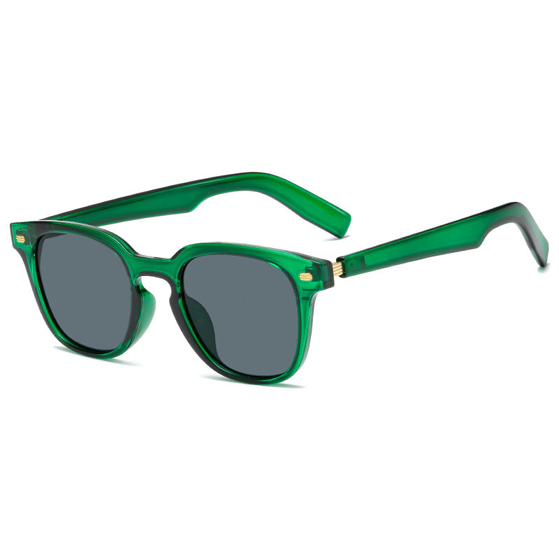 Ladies fashionable corrective glasses with elegant plastic frame and golden accents Stornfield