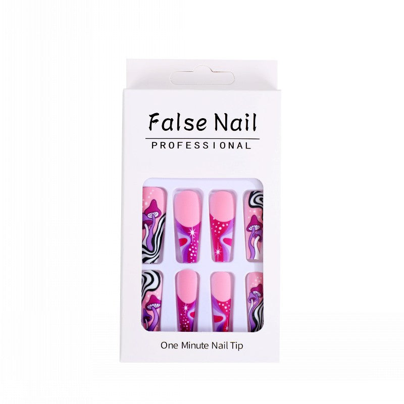 Artificial nails in modern abstract design Stornfield