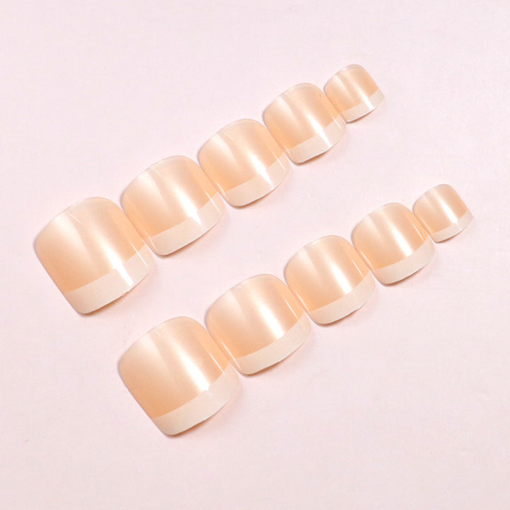 Premium Glossy Press-On Toe Nails Stornfield
