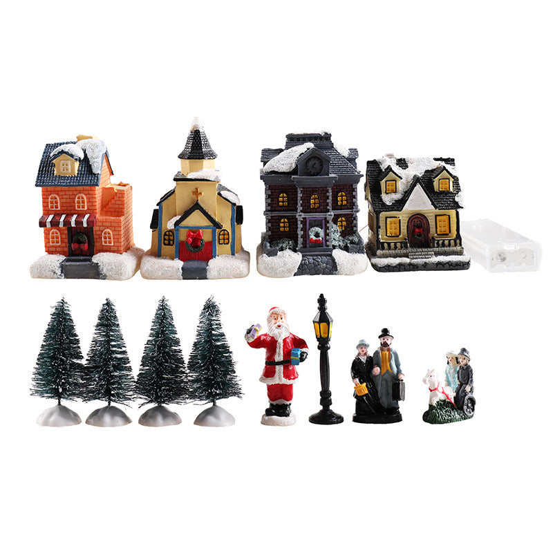 Festive Village Decoration