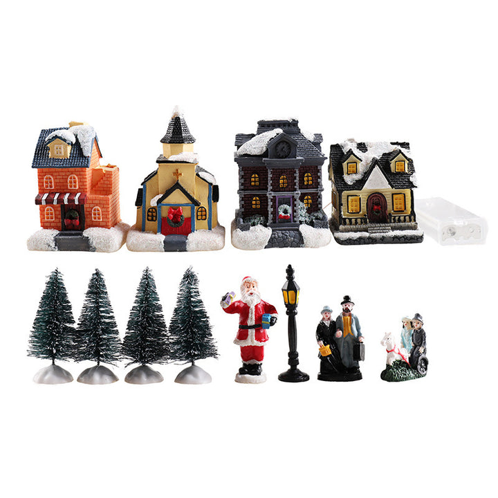 Festive Village Decoration