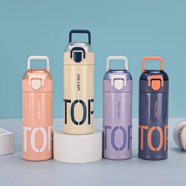 Women's Innovative Drink Bottle with Flip Top Closure Stornfield