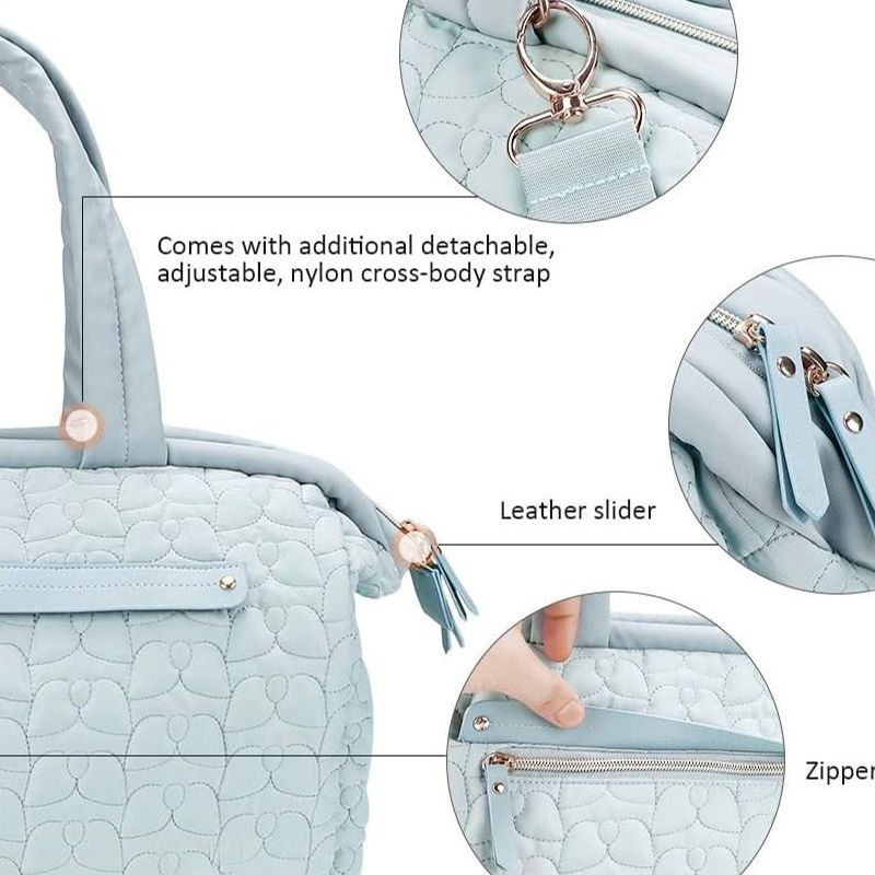 Quilted Travel Weekender Bag Stornfield