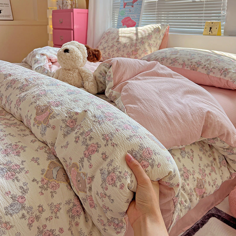 Soft Printed Bedding Set