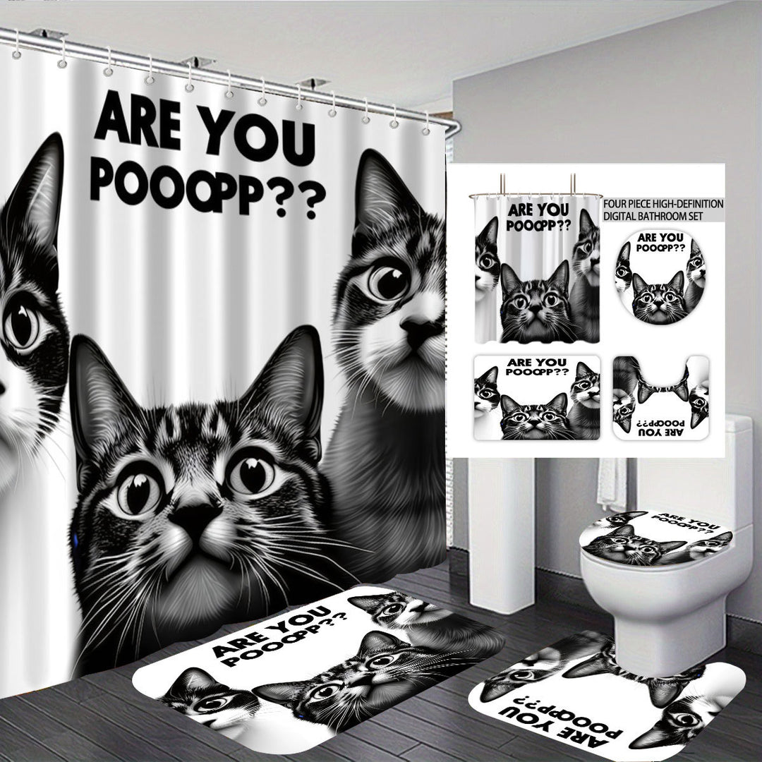 Cartoon Lamb-Themed Bathroom Décor Set Stornfield