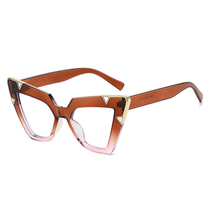 Statement Cat-Eye Sunglasses with Decorative Accents Stornfield