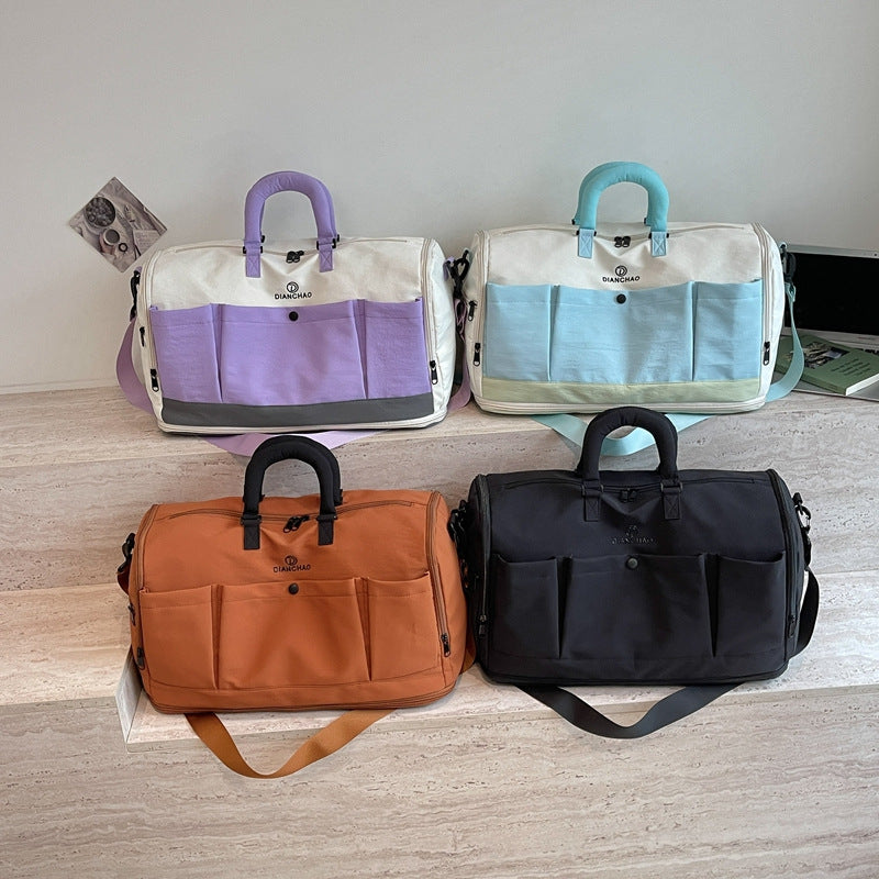 Sporty Travel Bag with Multifunctional Features Stornfield