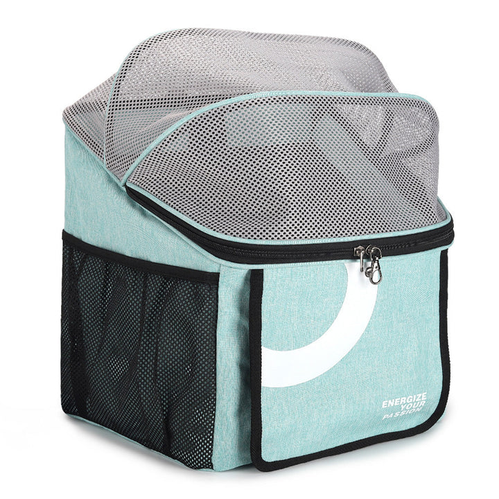 ventilated soft-sided pet carrier backpack with foldable mesh canopy Stornfield