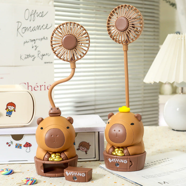 Women's Portable Mini Fan in Cute Bear Design Stornfield