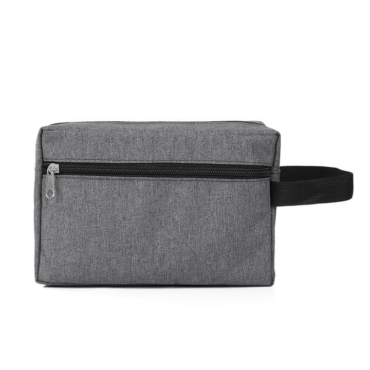 Practical cosmetic bag with two zippers Stornfield