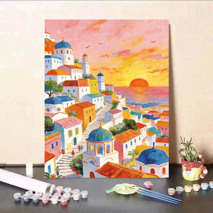 Scenic Sunset Canvas Art Stornfield