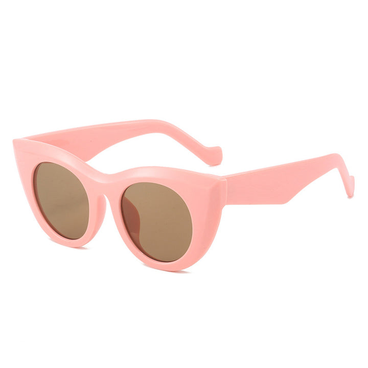 Ladies Cat-Eye Sunglasses with Wide Frame and UV Protection Stornfield