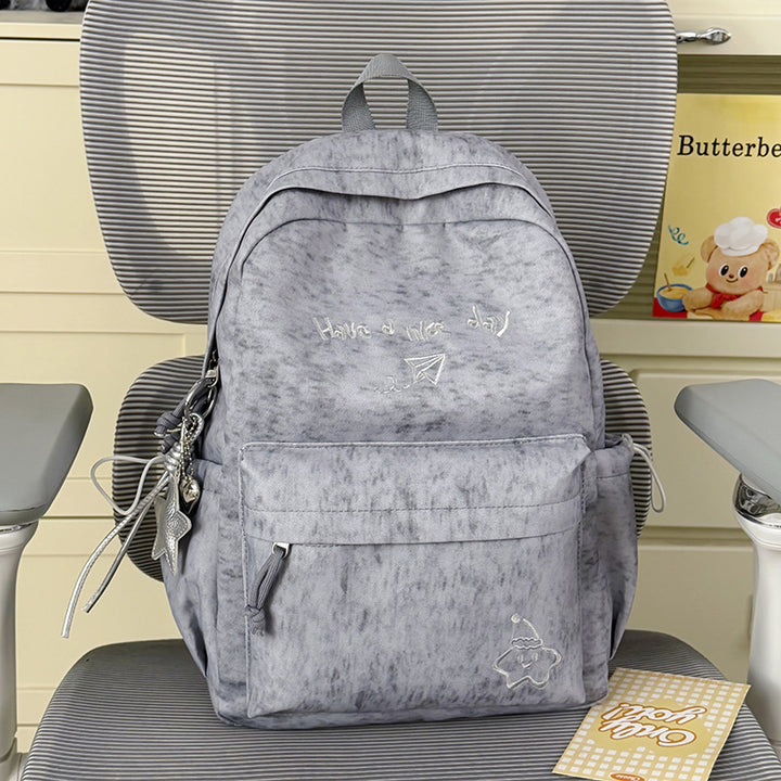Multi-Functional Emblazoned Casual Backpack Stornfield