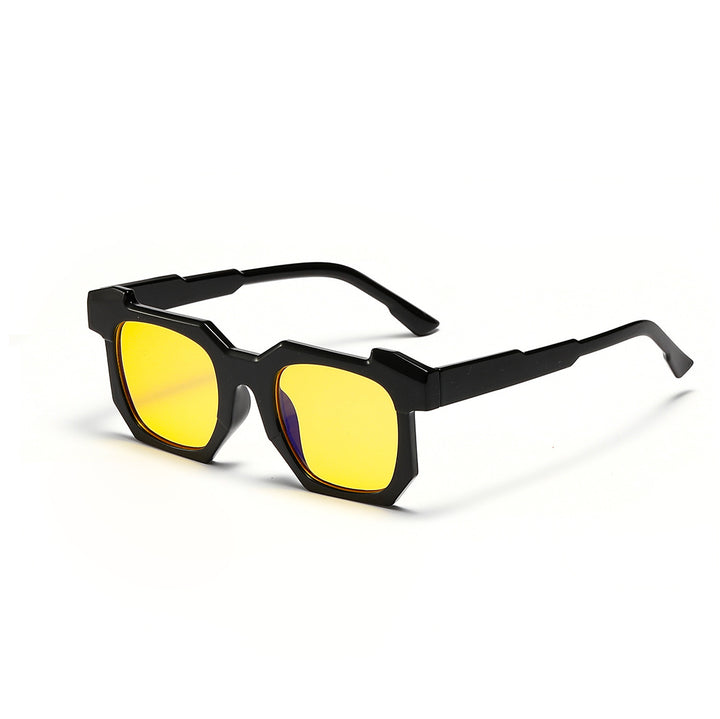 Women's fashionable transparent sunglasses with stylish gradient lenses Stornfield
