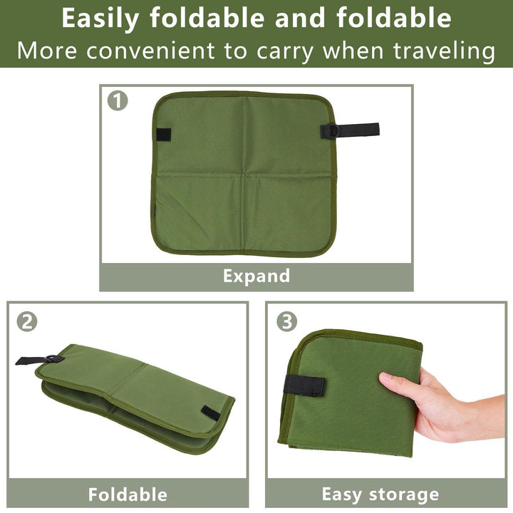 Ladies outdoor seating mat with detachable carrying strap Stornfield