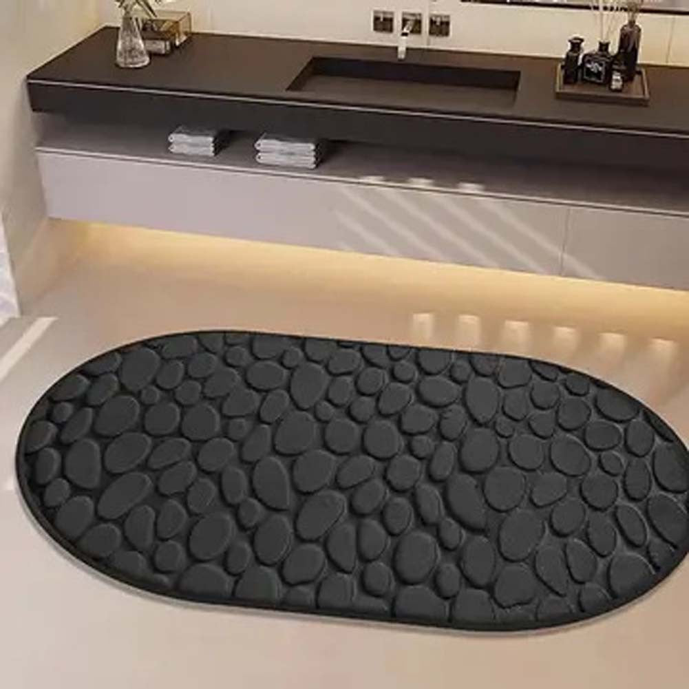 Soft Pebble Textured Bath Mat