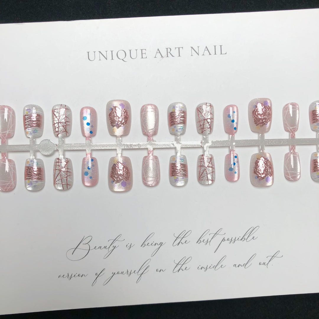 Elegant Ombre Art Press-On Nails