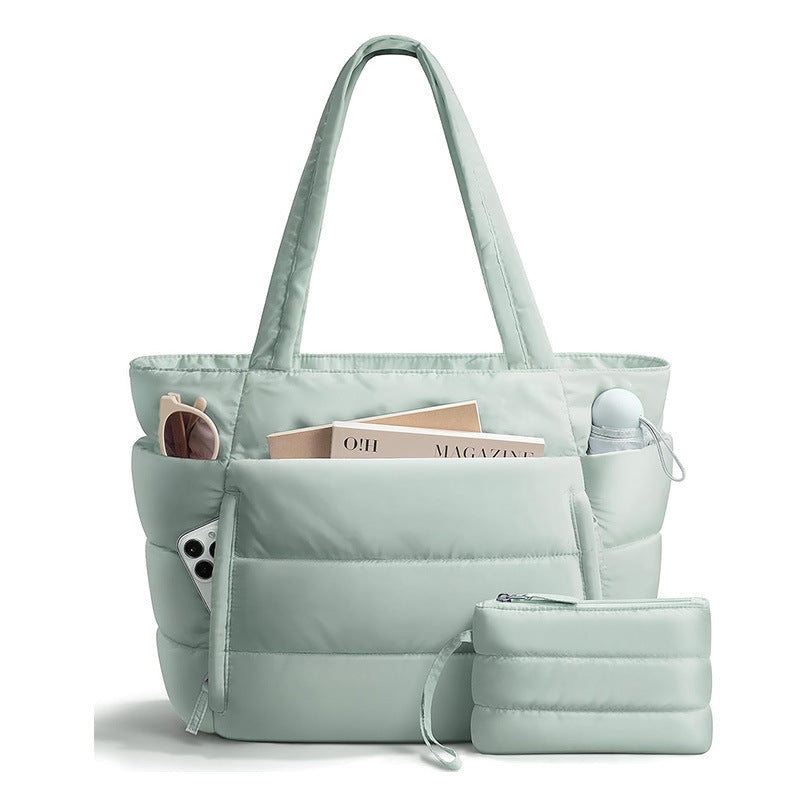 Multifunctional shopping bag with insulating compartments Stornfield