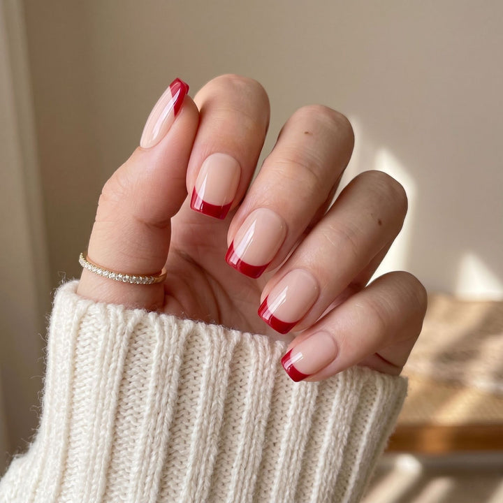 Chic French Tip Nail Enhancements Stornfield