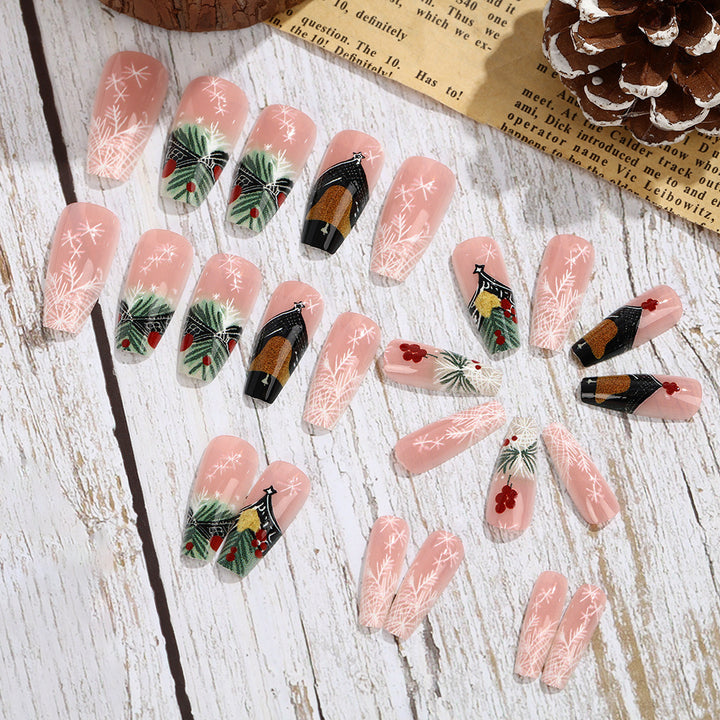 Decorative artificial nail set Stornfield