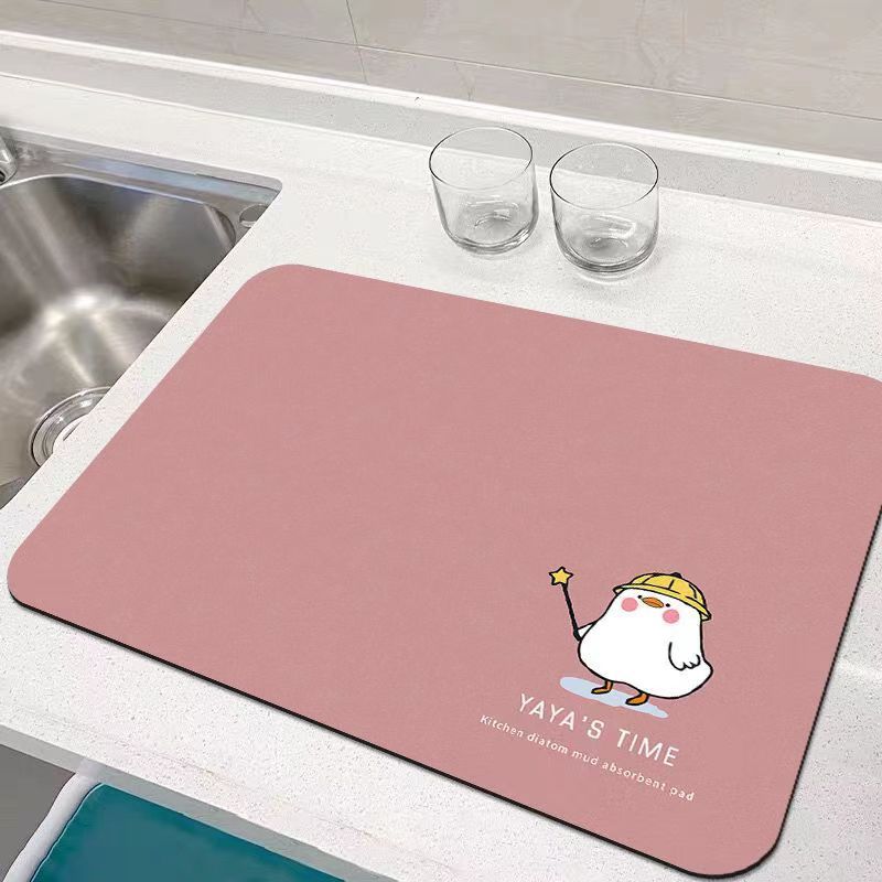 Cartoon Cat Kitchen Mat