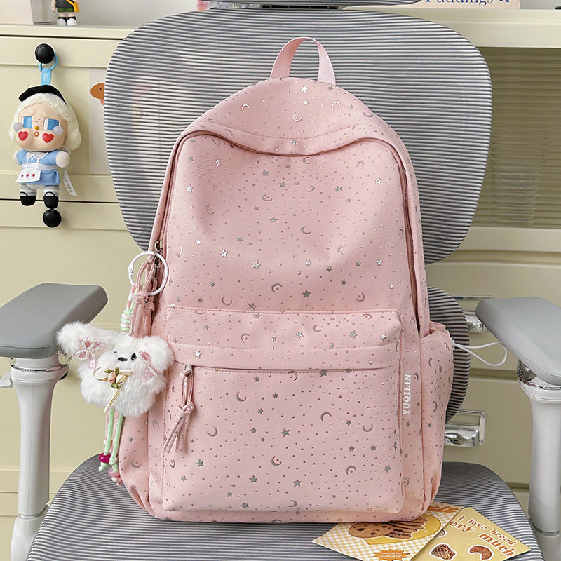Starry Print School Backpack Stornfield