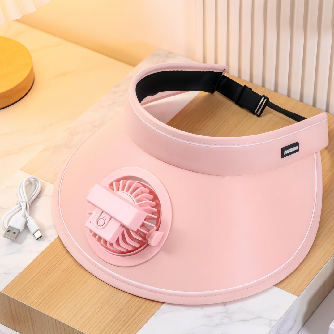 Ladies wearable cooling collar with fan Stornfield
