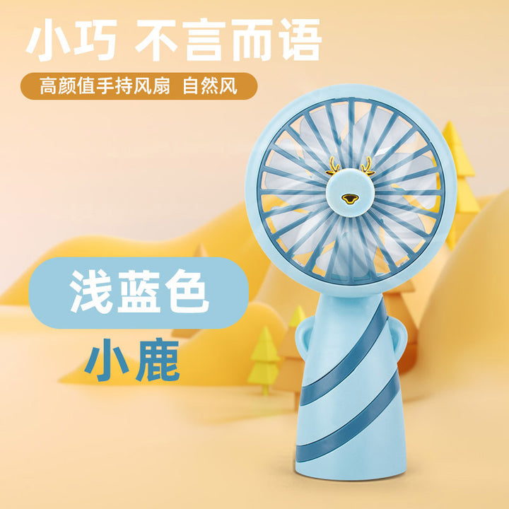 Women portable USB hand fan with cute design Stornfield