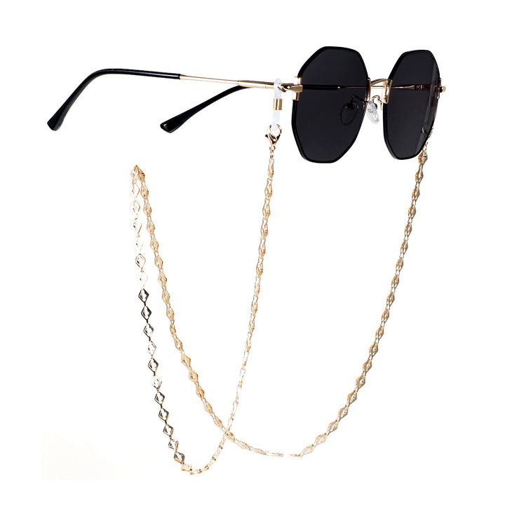 Decorative Diamond-Linked Eyewear Chain Stornfield