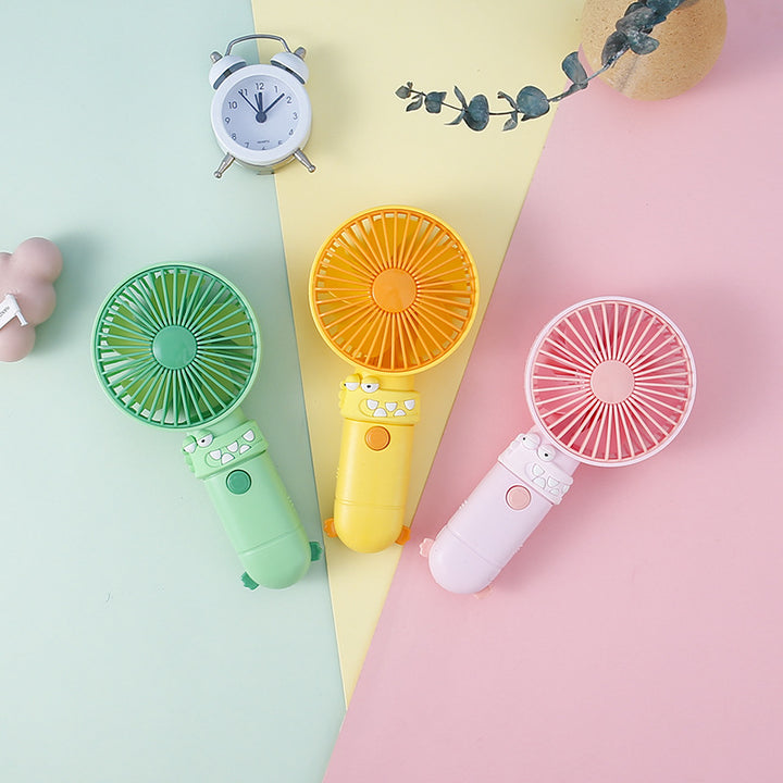 Unisex funny handheld fan with animal design and multiple speed settings Stornfield