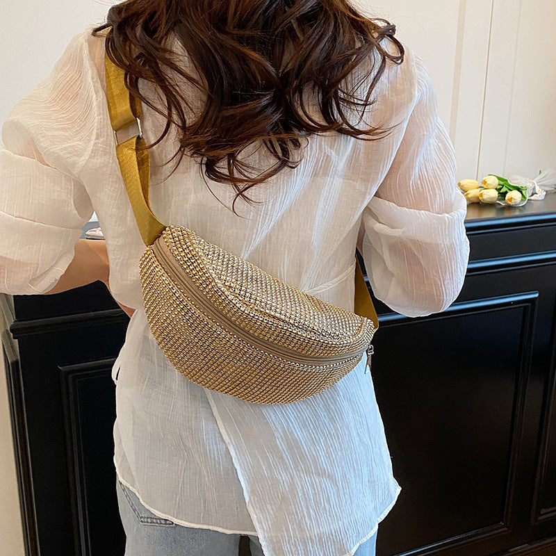 Shimmering Rhinestone-Embellished Fanny Pack Stornfield