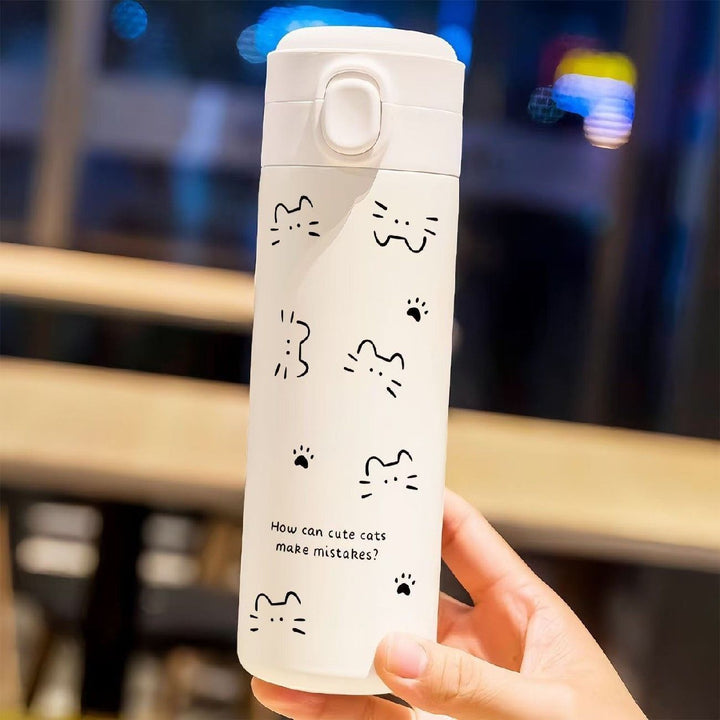 Women's Insulated Drinking Bottle with Charming Hello Kitty Design Stornfield