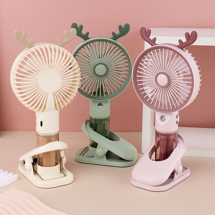 Women's Portable Cooling Fan with Water Mist Stornfield