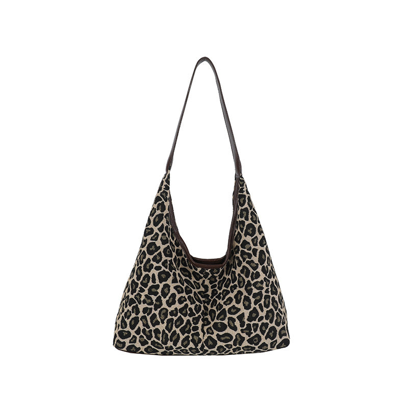 Stylish Leopard Print Hobo Bag Stornfield