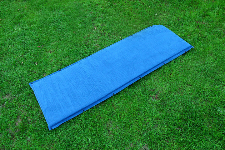 full-length camping sleeping pad with heavy-duty canvas cover and reinforced snap grommets Stornfield