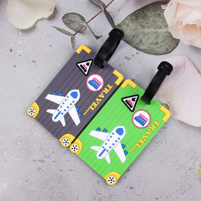 Fun Airplane-Themed Luggage Tag Stornfield