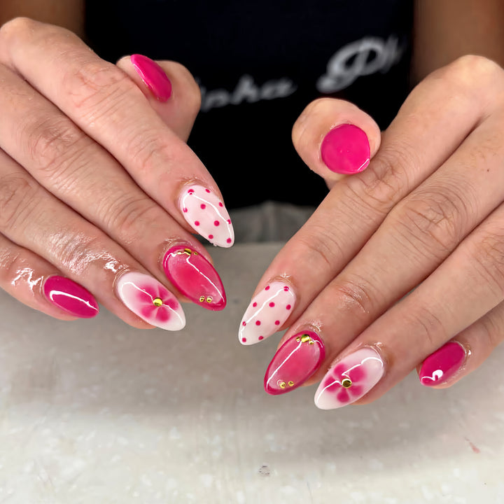 Artistic Floral Nail Art Stornfield