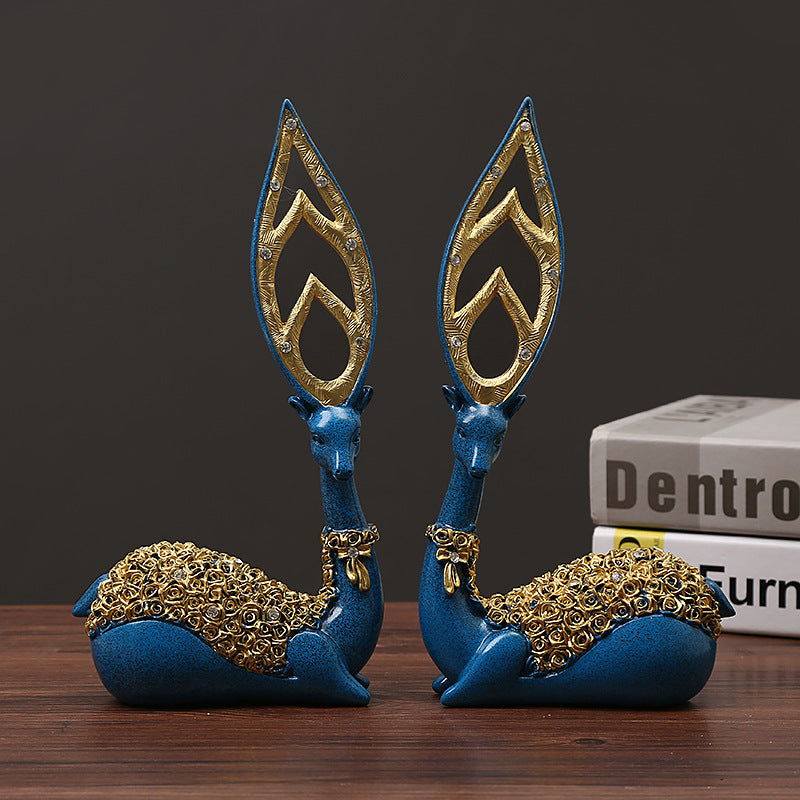 Elegant and artistic antler decorative figures Stornfield