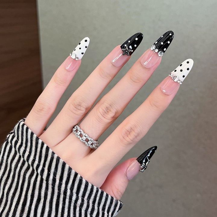 Elegant Decorative Press-On Nail Extensions Stornfield