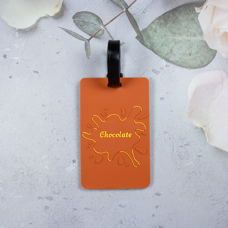 Fun Chocolate Splash Luggage Tag Stornfield