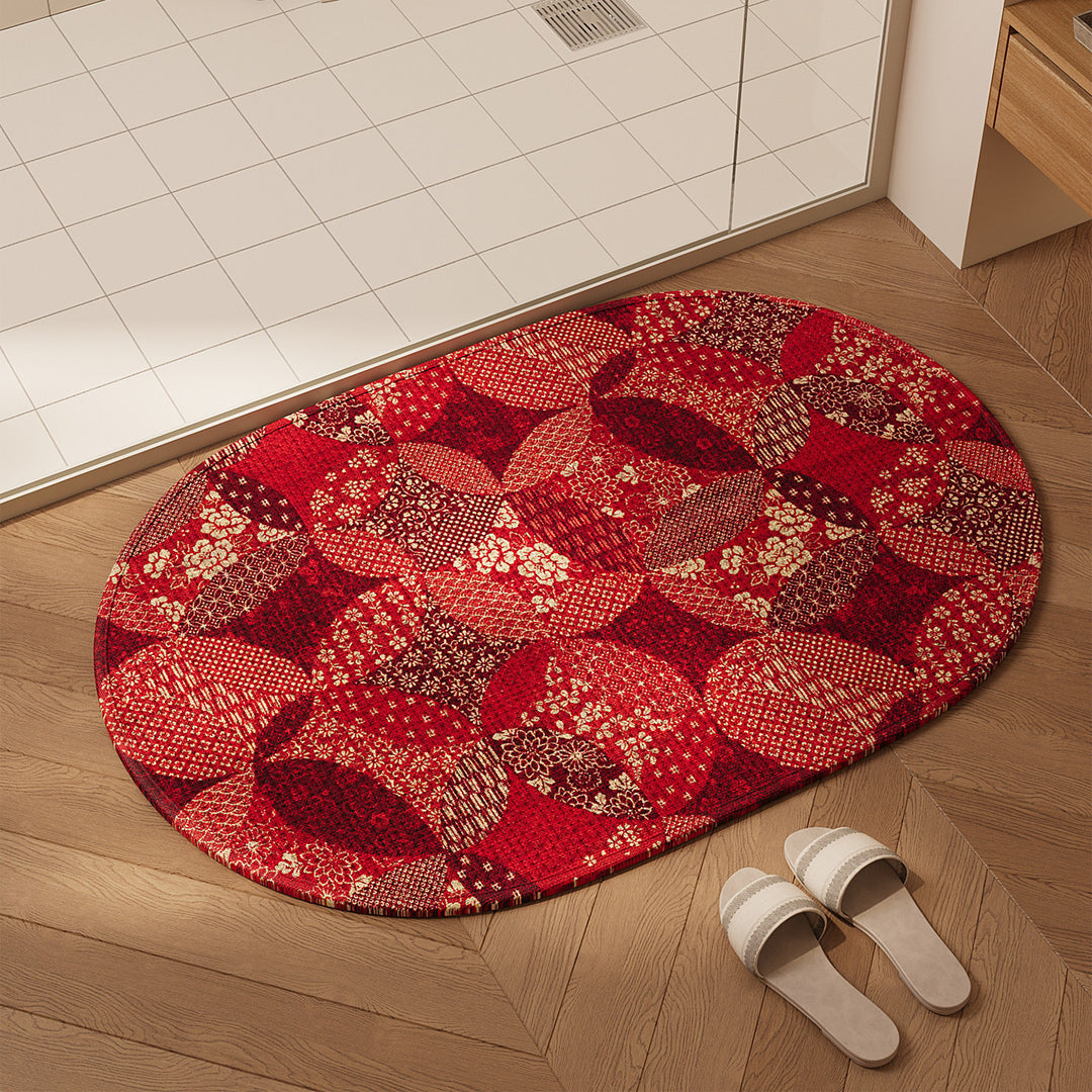 Decorative Lucky-Themed Area Rug