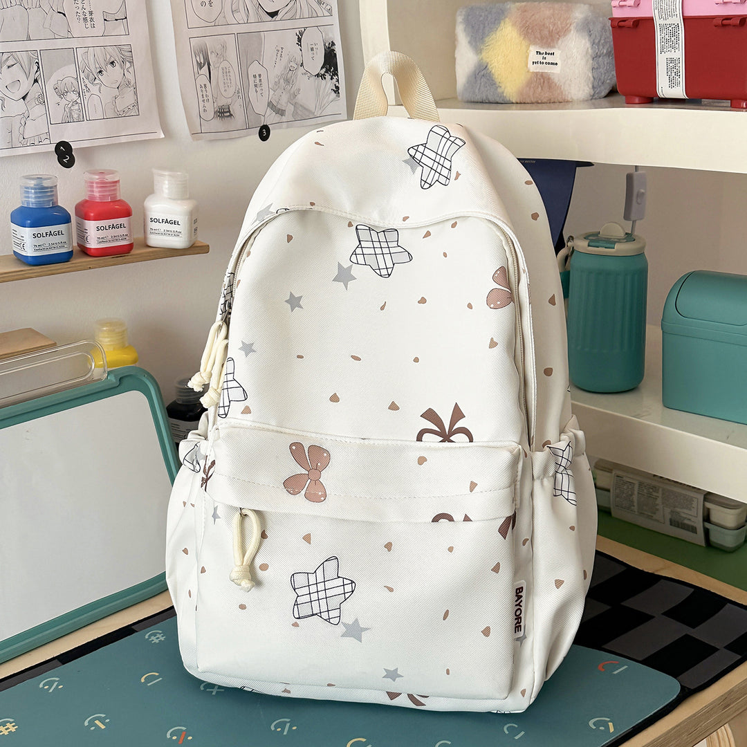 Fun-Themed Cartoon Print Backpack Stornfield