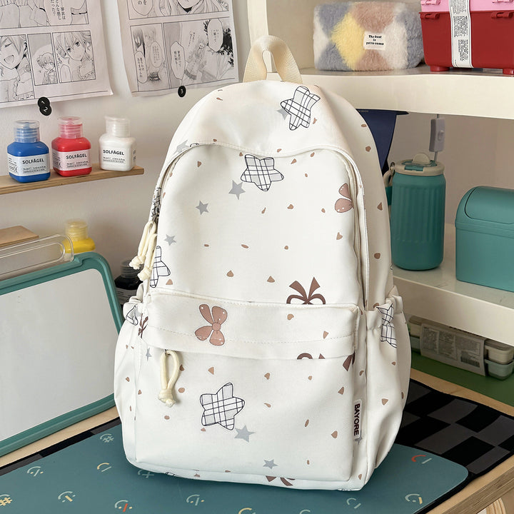 Fun-Themed Cartoon Print Backpack Stornfield