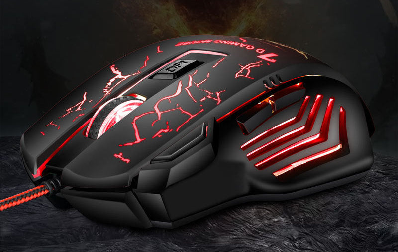 High-Precision Gaming Mouse with Adjustable DPI Stornfield